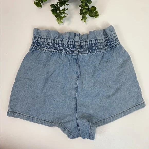 PacSun Women’s Paperbag Waist High Rise Mom Shorts Size M Medium - Picture 6 of 11